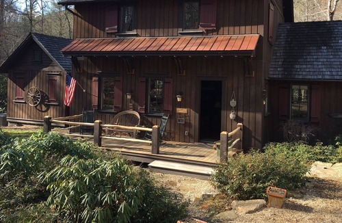 Sapphire Cottage | Cashiers - Lonesome Valley - Streamside Cottage nestled in 800 acre valley.