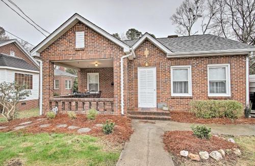 Wadesboro House | Central Wadesboro Home: Walk to Downtown Shops!