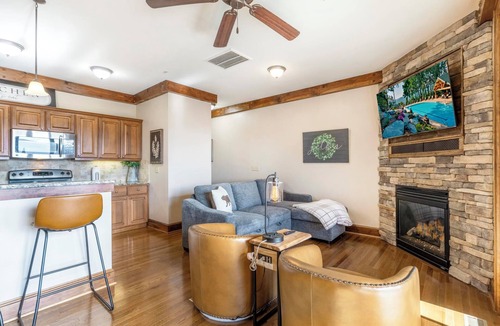 Boone Condo | Chalakee Lodge CB-2- Mountain View, Gated Resort, Indoor/Outdoor Pools & Hot Tub