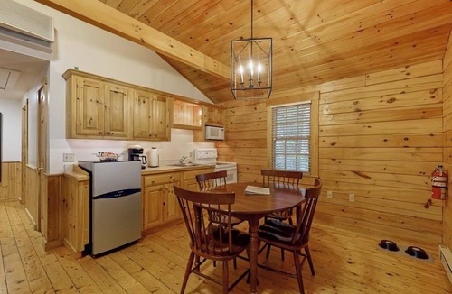 Northport Cabin | Charming cabin getaway with firepit, kitchen, WiFi & nature at your door