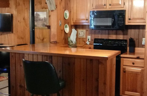 Sunset Cabin | Charming Cabin in the Eastatoee Valley, and a deck on the river.