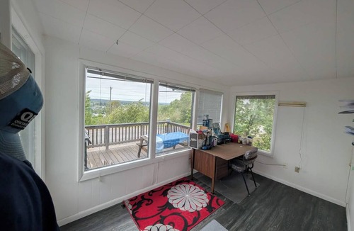 Flin Flon House | Charming East facing view of lake and city! Close to beaches,kiddies spray pool