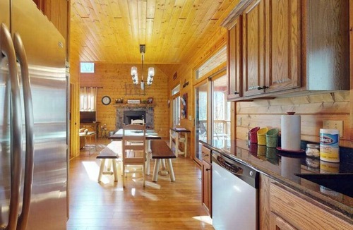 Kyle House | Charming Home in Topton with Creek views and High Speed Internet