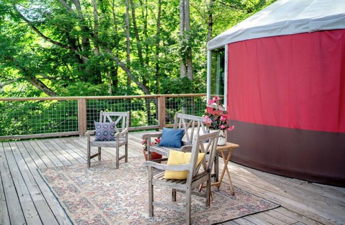 North Tazewell House | Check out this Yurt in Tazewell County at Stoney Ridge