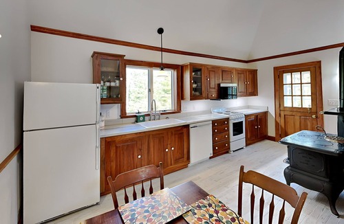 Cherryfield House | Cherryfield Trails Retreat: Dog Friendly Riverfront with Trails at Your Door