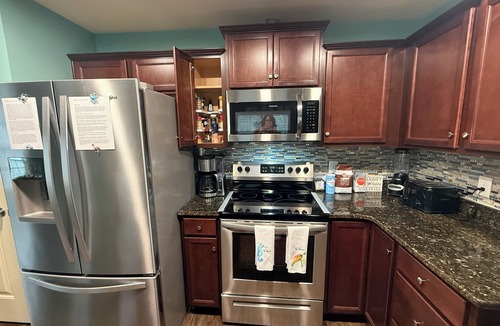 Myrtle Beach House | Clean and private home, gated backyard with landscape lighting