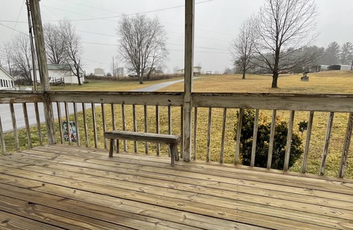 Ashe County House | Comfy Getaway w/stream and bridge out back