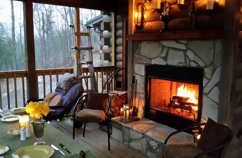 Bristol Cabin | Cozy Cabin on 11 acres w/Lake&Mtn Views. wifi, great cell svc. & moderated AC.