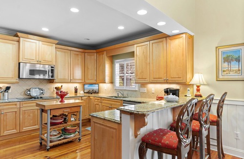 Inlet Harbour House | Creekfront 5BR Home w/Private Dock & Pool Near Garden City Beach