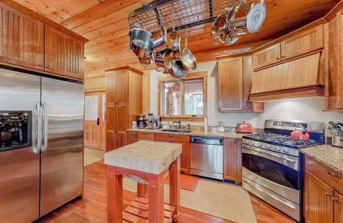 Carrabassett Valley House | Expansive Getaway with Mountain Views, Hot Tub, Home Theater & Game Room