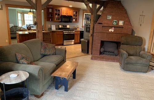 Camp Ellis House | Experience spacious comfort at Open Hearth, a 5-bedroom retreat in Ferry Beach, Saco, ME.