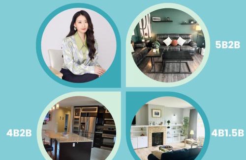 Thompson House | Fully Furnished, 5 Bedrooms, 2 Kitchens, Free Parking, Corporate Housing