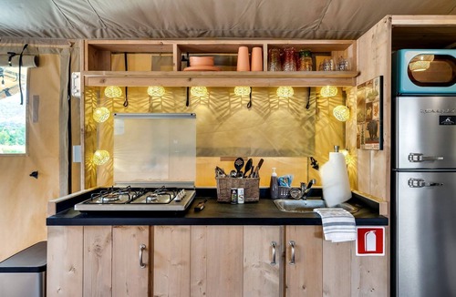 Wears Valley House | Glorious Tented Cabin with Fire Pit and Gorgeous Sky Views in Sevierville, Tennessee