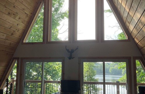 Arden Cottage | Gorgeous Lakefront A-Frame Cabin!
