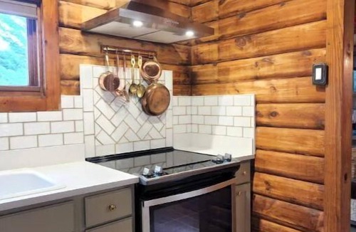 Greenville Cabin | Greenville Log Cabin Near Downtown & SR Trail