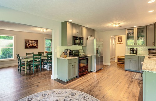 Kingsport House | Group-Friendly Kingsport Home w/Game Room, Decks!