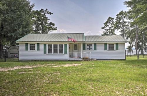 Summerton House | Idyllic Waterfront Escape w/Private Boat Dock!