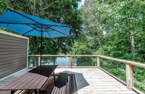 Bracey House | Lake Gaston Duo Side A Kayak Water mat Gameroom