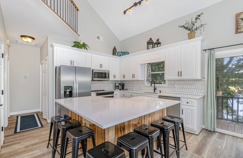 Wise House | Lake Gaston Retreat 2-Story Boathouse, Jump Deck, Sleeps 16