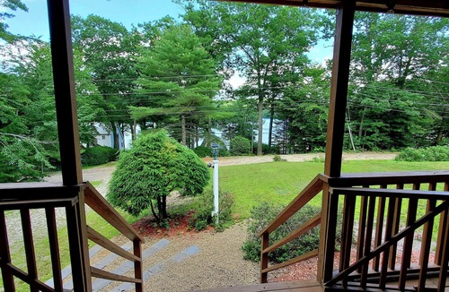 Sebago House | Lake View Cottage: Water access to Sebago Lake; Cozy winter escape
