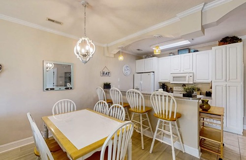 Carolina Yacht Landing Condo | Lakefront condo with private patio, pool, close to beach
