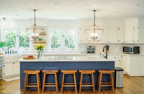 Leasburg House | Lakefront, Stunning Views, Kayaks, SUPs, Game room, Private Dock on Hyco Lake