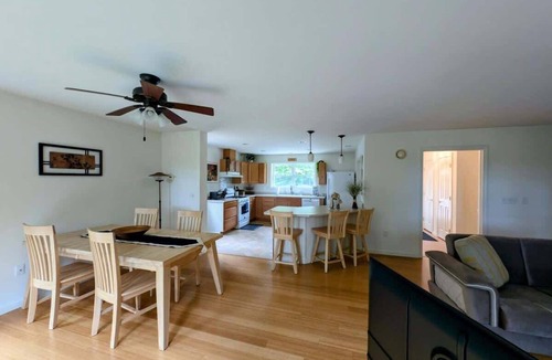 Mariaville House | Lakeside Cabin w/Fire Pit & Fishing Access