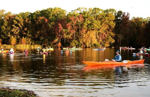 Eutawville Other | Lakeside Glamping Tent with Kayaks & Spacious Deck in Eutaw Springs, South Carolina