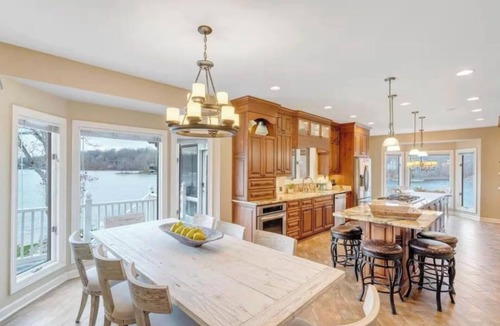 Moneta House | Lakeview Retreat - SML Luxury Rental with Dock and Private Beach!