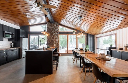 Saint Come Ski Chalet | Le Cozy-St-Côme: Private Lake, Spa & Nature at Val St-Côme