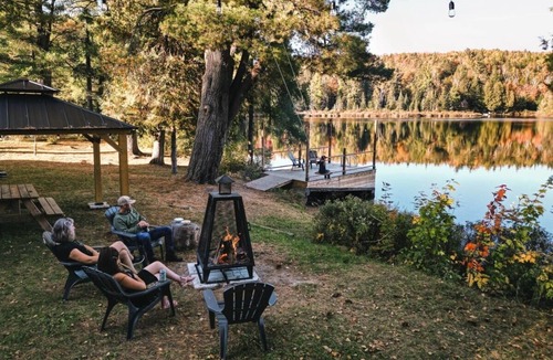 Saint Come Ski Chalet | Le Cozy-St-Côme: Private Lake, Spa & Nature at Val St-Côme