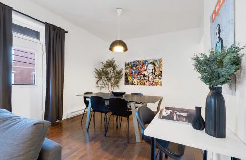 Plateau Mont Royal Apartment | LiV MTL Chic Spacious 4BR Rooftop Suite Near Downtown Montreal