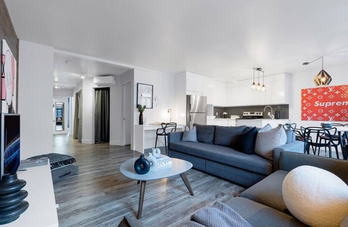 Plateau Mont Royal Apartment | LiV MTL Urban Spacious Group Suites Near Downtown Montreal