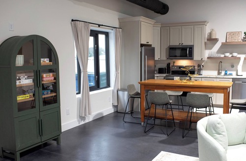 Wilkesboro Apartment | Loft on Moravian- Modern Industrial Loft