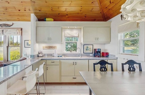 Spruce Head Cabin | Lovely home with harbor views, gas grill, streaming, W/D, & gourmet range