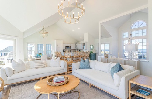 Frisco House | Luxury 8 bed Oceanfront Home with Pool, Hot Tub & Game Room!