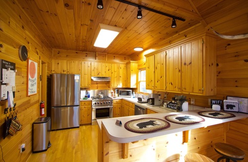 Ferguson Cabin | Luxury Blue Ridge Cabin with Hot Tub & Game Room - Sleeps 8