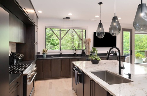 Waynesville House | Luxury Mountain View Retreat - Hot Tub, Cold Plunge, Mins to Waynesville