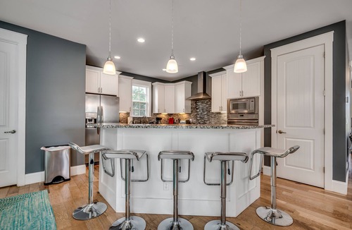Windy Hill House | Luxury North Beach Resort home w/pool, master on main, 2 min walk to beach
