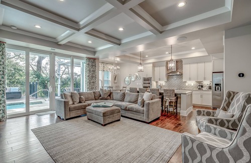 Windy Hill House | Luxury North Beach Resort home w/private pool, master on main & open floor plan