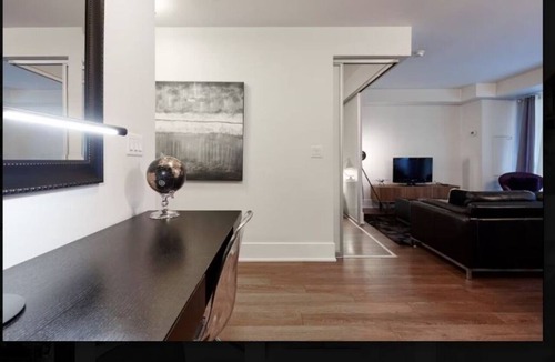 Downtown Toronto Apartment | Modern 1BR Toronto Retreat with Balcony & Workspace