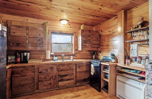 Newland Cabin | Mountain Bliss Cabin with Scenic Mtn Views and Pond