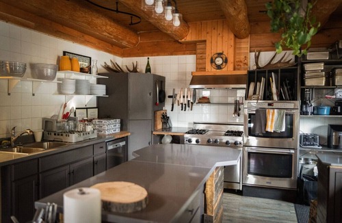 Rock Lake House | Mountain Lodge | Sauna, Event Space, Sleeps 28