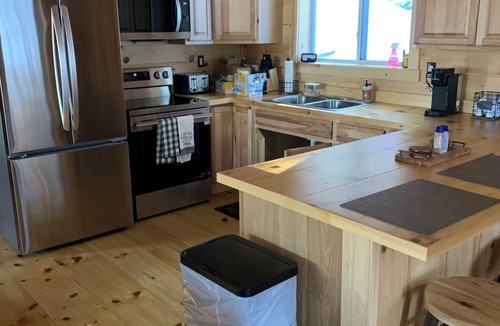 Brownville Cabin | New cabin on 10 acres in Brownville with trail access, across from deer pantry!