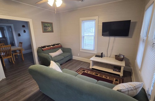 Meadow Bridge House | New River Gorge Riverview Home in Meadow Creek. 3 bedroom, 1 bath, fenced yard