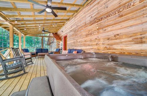 Sautee Nacoochee House | North Georgia Mtn Escape w/Hot Tub & Games!
