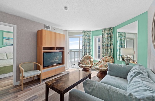 Arcadian Shores Condo | Ocean view condo in the fantastic Seawatch Resort + Free Attraction Tickets!