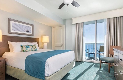Cherry Grove Beach Resort | Oceanfront 2 bedroom deluxe in Wyndham Towers on The Grove