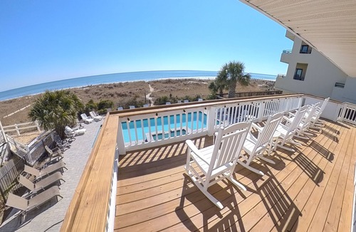 Crescent Beach House | Oceanfront, Central, Huge 5k sq ft Home w Huge Private Pool, Hot tub, & Gameroom