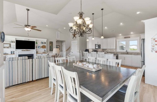 Ocean Sands House | Only 70 Steps to beach access! Elevator! Heated Pool! Pets, Pool Table, Hot tub